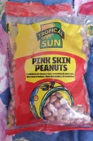 Pink skin peanuts