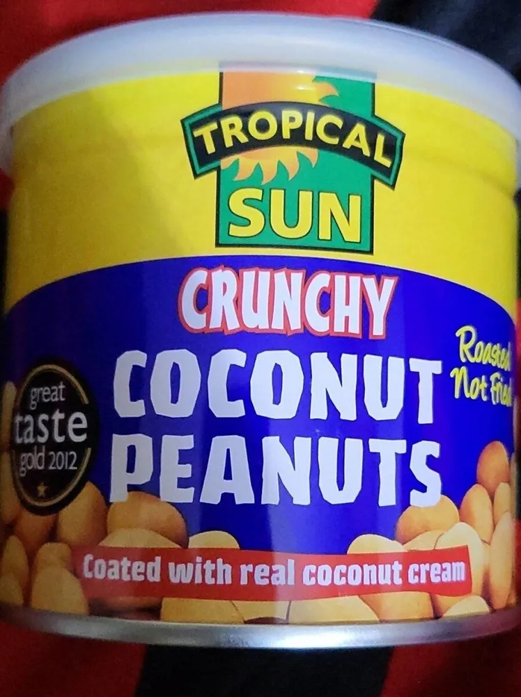 Crunchy coconut peanuts