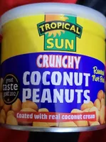 Crunchy coconut peanuts