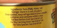 Tuna steaks in brine