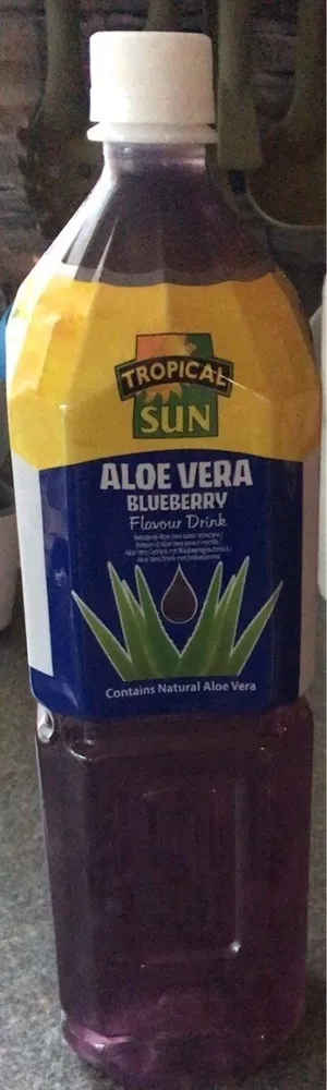 Aloe ver flavour drink blueberry