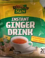 Instant ginger drink