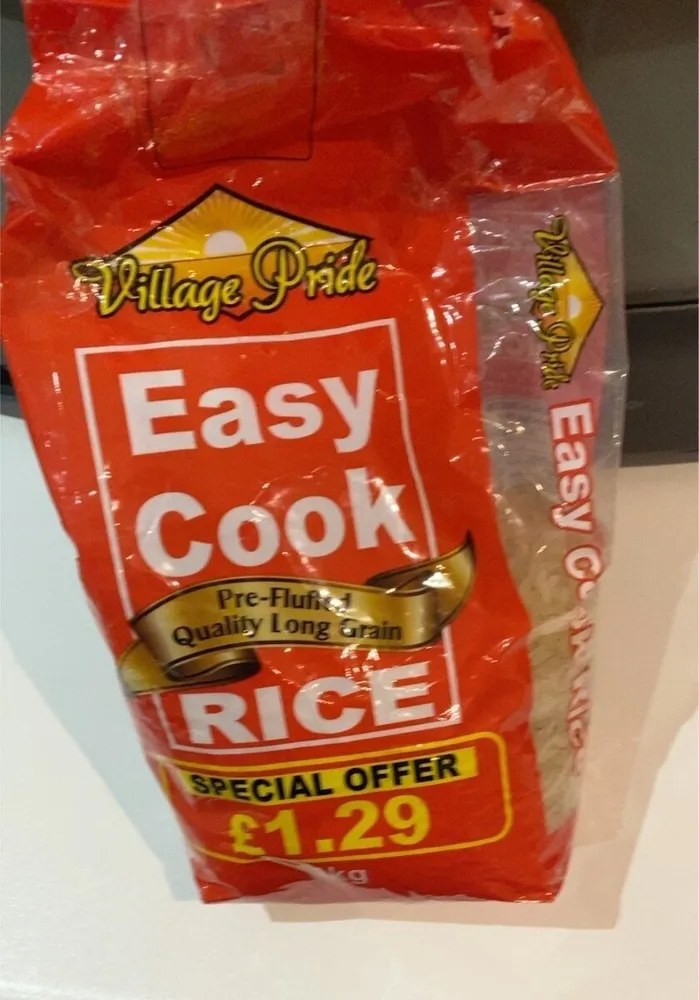 Easy cook rice