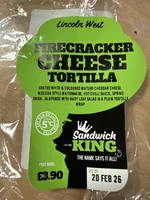 Firecracker Cheese Tortilla