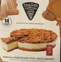 Vanilla Cheesecake with Lotus Biscoff
