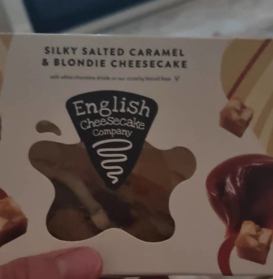 Silky salted caramel the blonde cheesecake