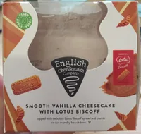 Smooth Vanilla Cheesecake with Lotus Biscoff