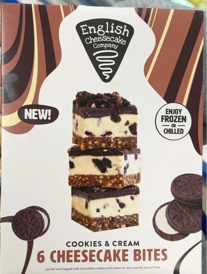Cookies & Cream 6 Cheesecake Bites
