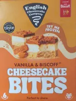 Vanilla & Biscoff Cheesecake Bites