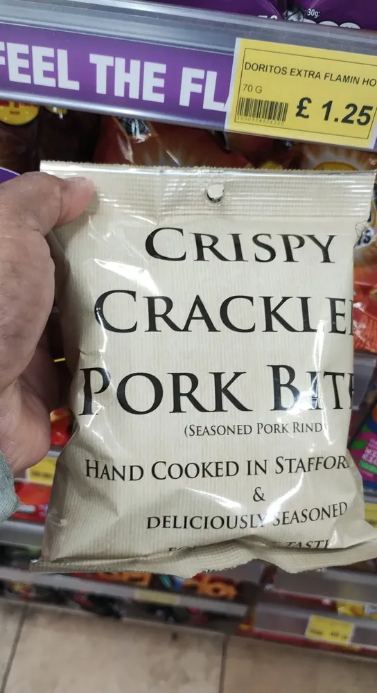 Crispy Crackled Pork Bites