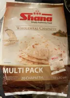 Shana wholemeal chapatti