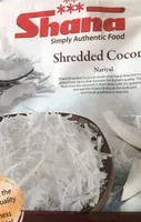 Shredded coconut