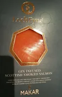 Saumon fumé mariné aux agrumes
