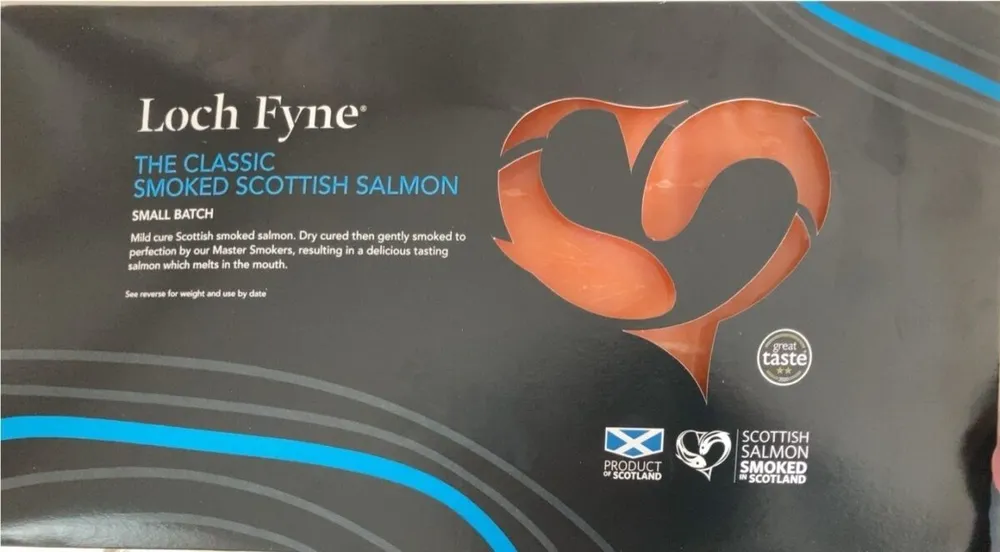 Loch fyne classic smoked scottish salmon