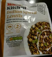 Indian spiced lentils