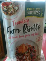 Tomatoey farro risotto
