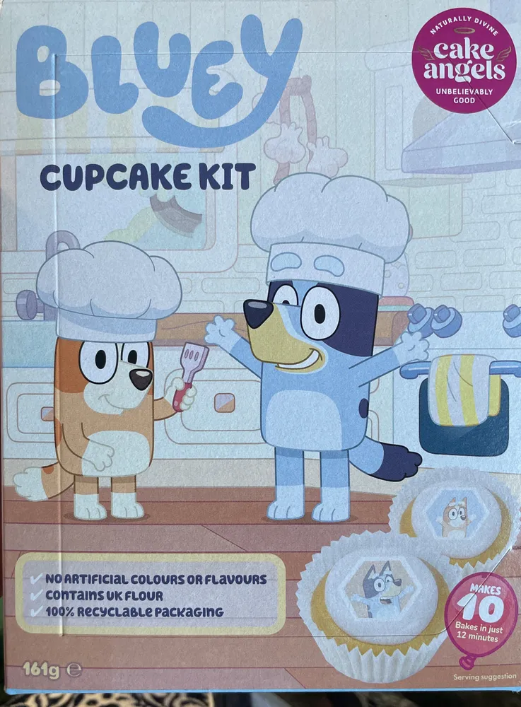 Bluey Cupcake Kit
