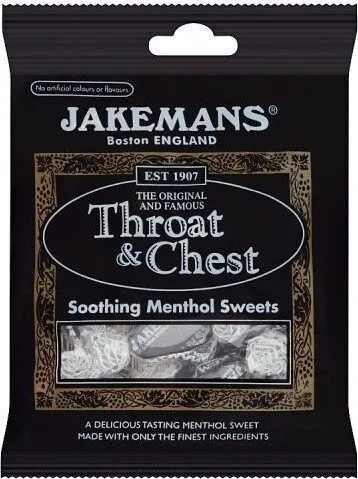 Throat & Chest Soothing Menthol Sweets