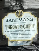Throat and Chest Soothing Menthol Lozenges