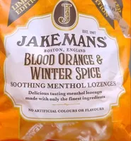Limited Edition Blood Orange & Winter Spice Soothing Menthol Lozenges