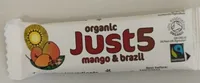 Organic Just5 mango and brazil
