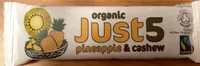 Organic just 5 pineapple&cashew