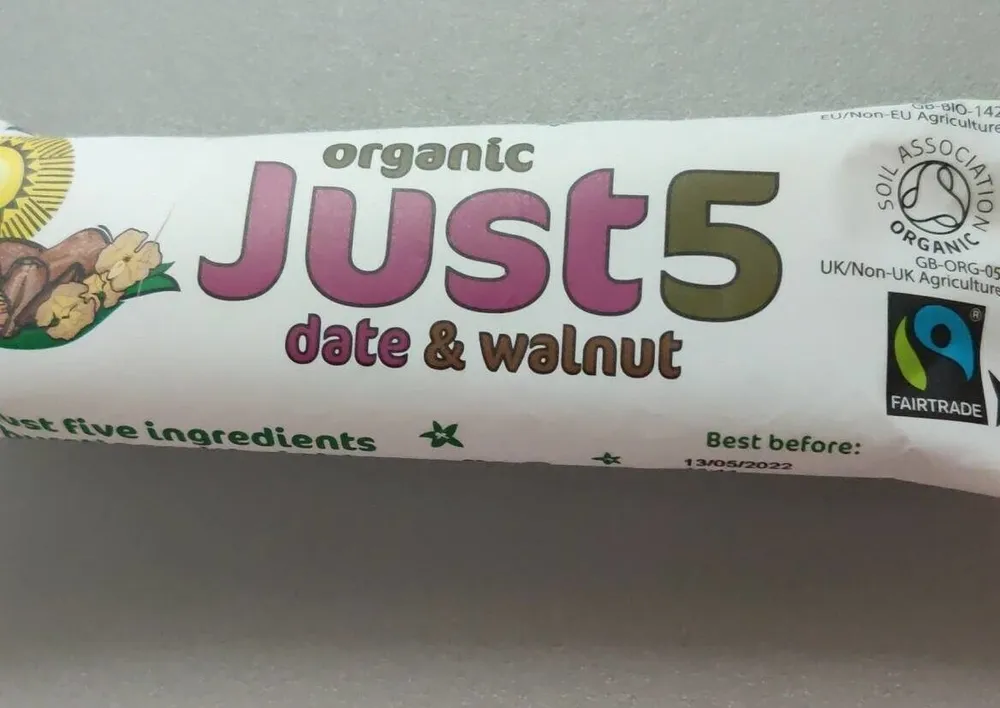 Organic Just5 Date and Walnut