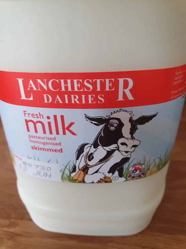 Milk (Pasteurised Homogenised Skimmed)