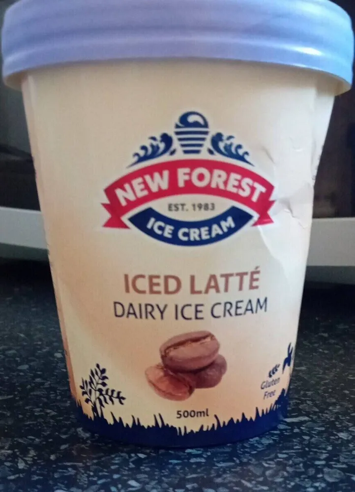 New Forest iced latte dairy ice cream