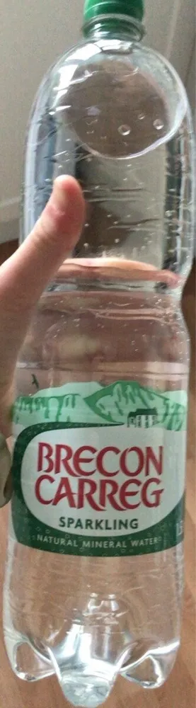 Natural mineral water sparkling
