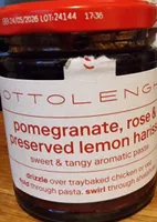 Pomegranate, Rose And Preserved Lemon Harissa