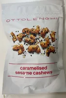 Caramelised sesame cashews