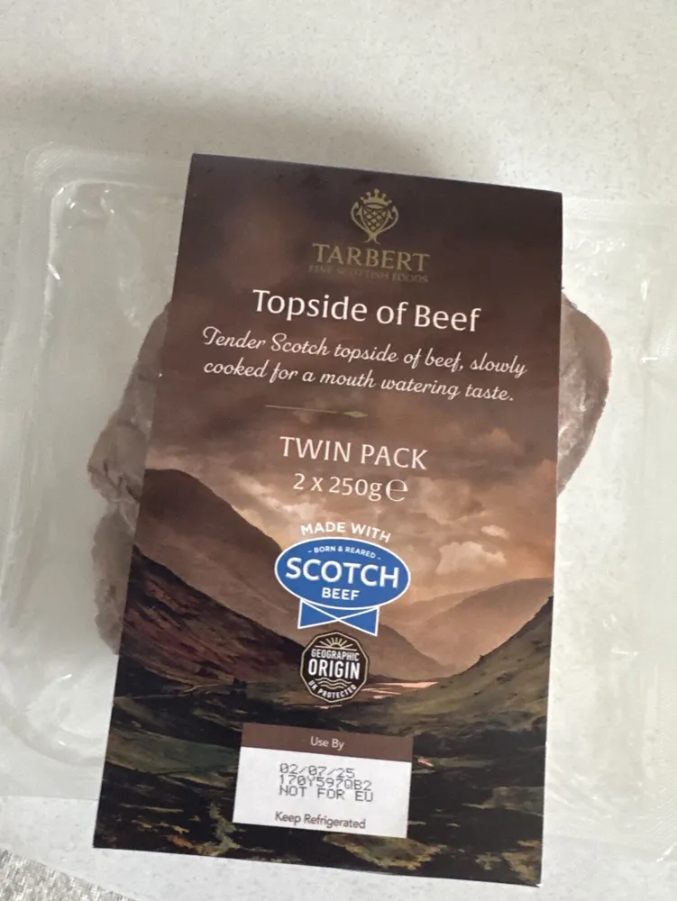 Topside beef