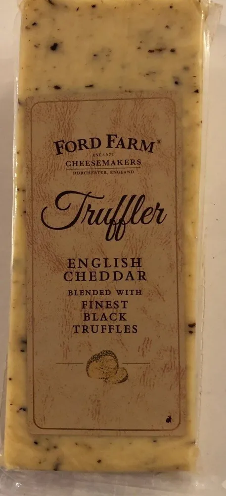 Cheddar au champignon et à la truffe noire