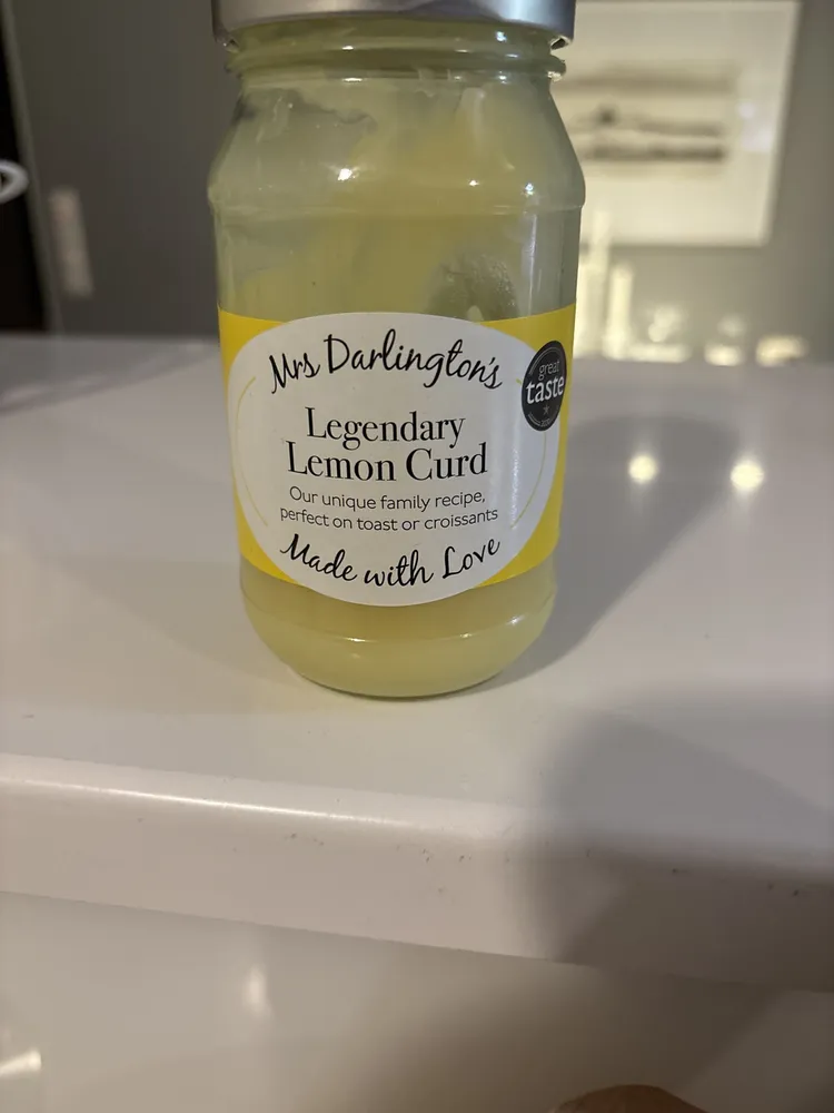 Mrs Darlingtons Legendary Lemon Curd 320G