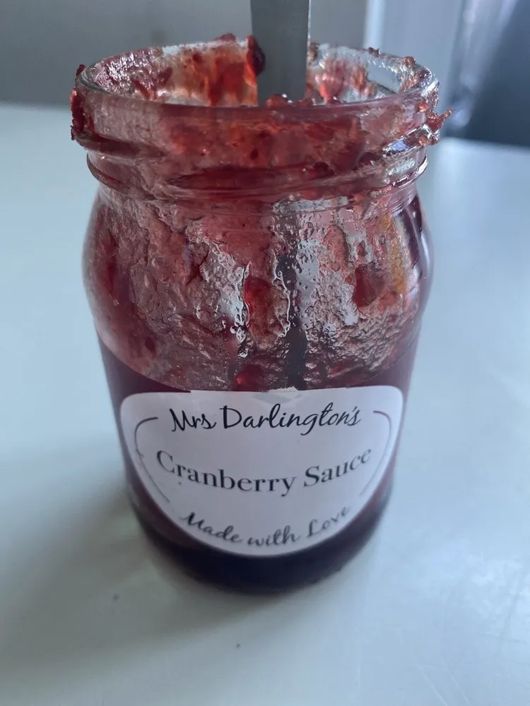 Sauce cranberry