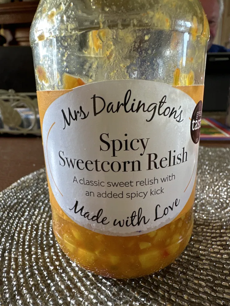 spicy sweetcorn relish