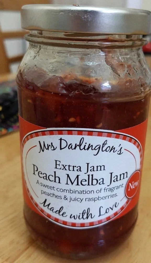 Peach Melba Jam