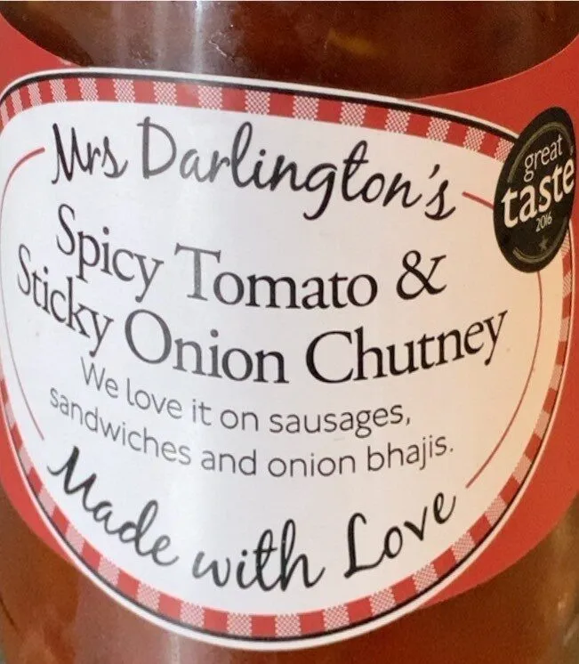 Spicy Tomato & Sticky Onion Chutney