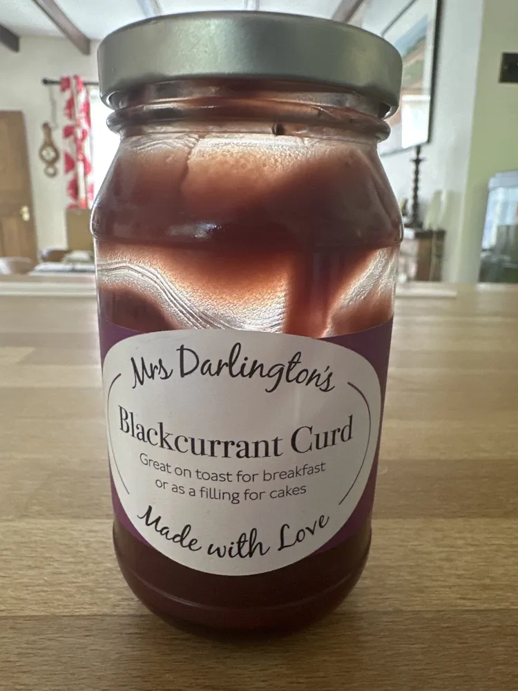 blackcurrant curd