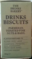 Drinks Biscuits: Parmesan, Toasted Pine Nuts & Basil