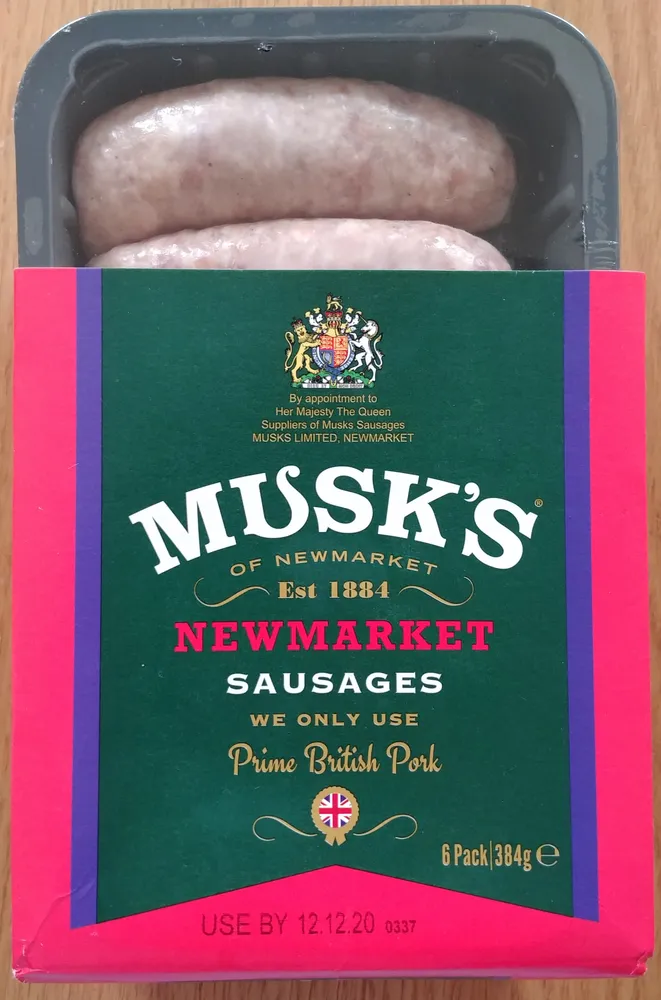 Newmarket sausages