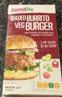 Loaded Burrito Veg Burger