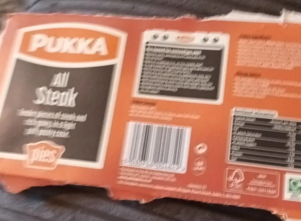 Steak pie