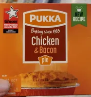 Chicken and bacon pie