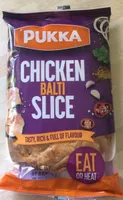 Chicken balti slice