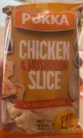 Chicken and mushroom slice