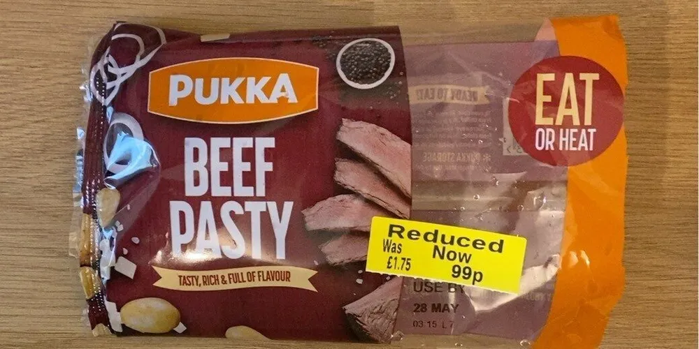 Beef pasty