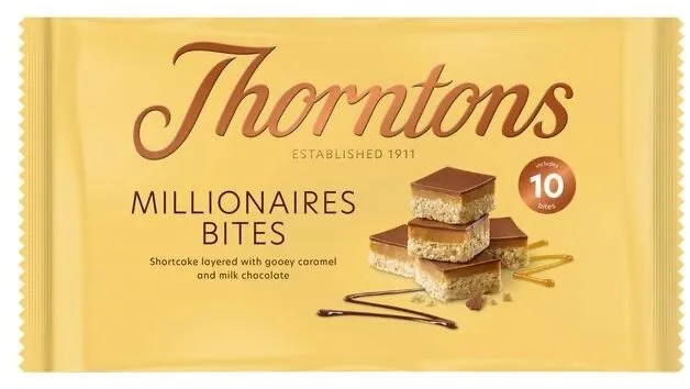 Thornton Caramel Shortcake Bites x10