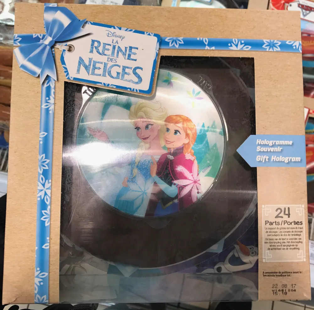Gâteau La Reine des Neiges